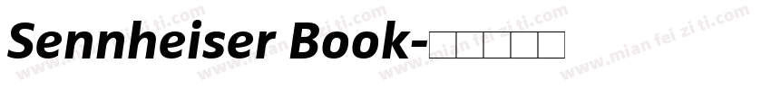 Sennheiser Book字体转换